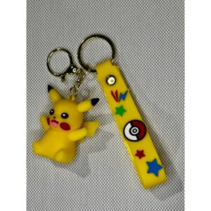 LLAVERO GOMA POKEMON PIKACHU #01B