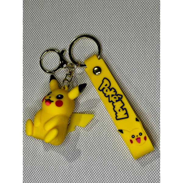 LLAVERO GOMA POKEMON - PIKACHU #06