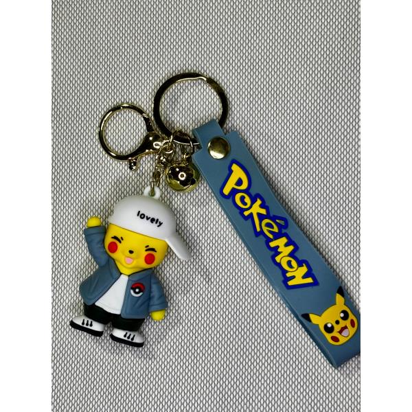 LLAVERO GOMA POKEMON - PIKACHU #03
