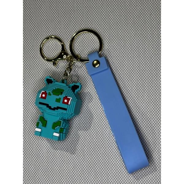 LLAVERO GOMA POKEMON - BULBASAUR PIXEL #04