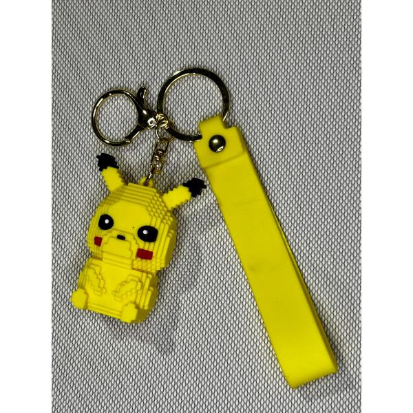 LLAVERO GOMA POKEMON - PIKACHU PIXEL #03