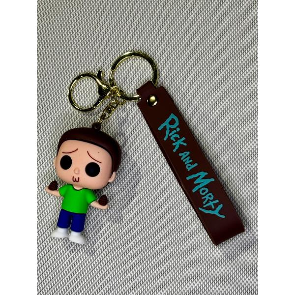 LLAVERO GOMA RICK AND MORTY #04