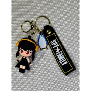 LLAVEROS GOMA SPY FAMILY #01 7CM-1PC PVC KEY CHAIN TOY-ASSORTED