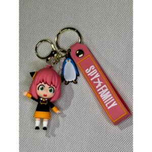 LLAVEROS GOMA SPY FAMILY #02 7CM-1PC PVC KEY CHAIN TOY-ASSORTED