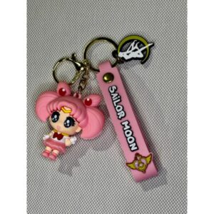 LLAVERO GOMA SAILOR MOON #01