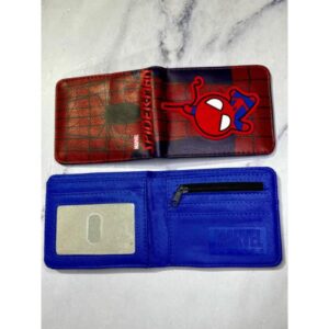 BILLETERA SPIDERMAN COMIC ART CUERO SINTETICO