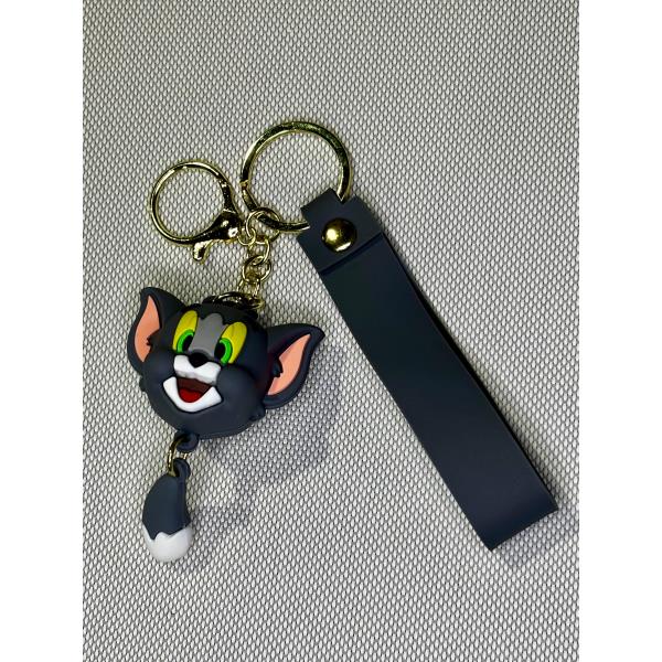 LLAVERO GOMA TOM & JERRY #03