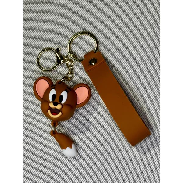 LLAVERO GOMA TOM & JERRY #04