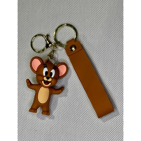 LLAVERO GOMA TOM & JERRY #06