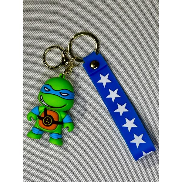 LLAVERO GOMA TORTUGAS NINJA #03