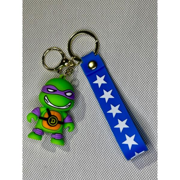 LLAVERO GOMA TORTUGAS NINJA #04