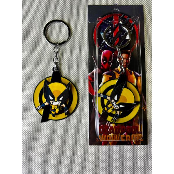 LLAVERO METAL GIRATORIO WOLVERINE #03