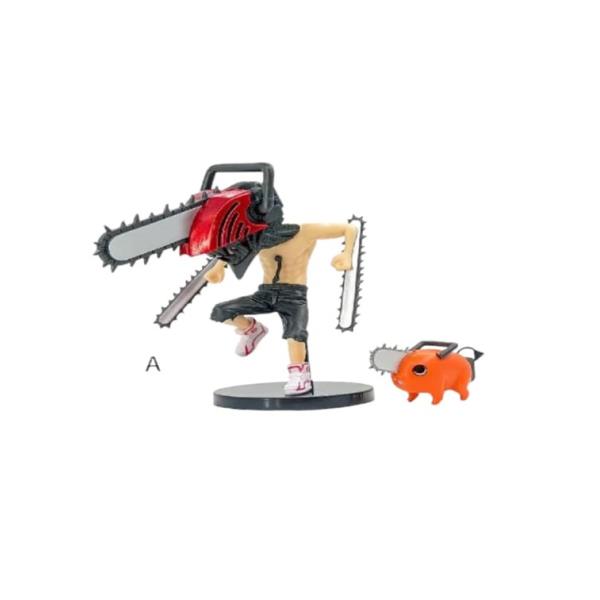 GASHAPONES CHAINSAW MAN 2PCS SIZE 3-11 CM