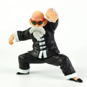 FIGURA DRAGON BALL MAESTRO ROSHI 15.5 CM 3 CABEZAS INTERCAMBIABLES Y LENTES CON CAJA