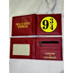 BILLETERA HARRY POTTER ANDEN 9¾ CUERO SINTETICO