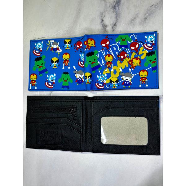 BILLETERA MARVEL COMICS CLASICA SILICONA