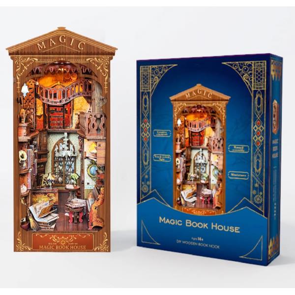 CASA DE MADERA PARA ARMAR MAGIC BOOK HOUSE