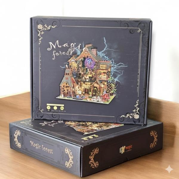 CASA DE MADERA PARA ARMAR MAGIC FOREST