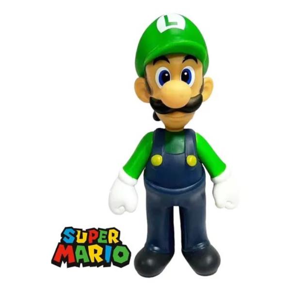 FIGURA MARIO BROS LUIGI SIZE 24X9X13 CM