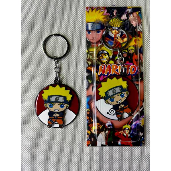LLAVERO METAL GIRATORIO NARUTO #01