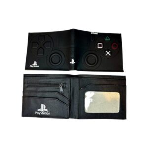 BILLETERA PLAYSTATION NEGRA