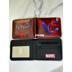 BILLETERA SPIDERMAN STREET-STYLE CUERO SINTETICO