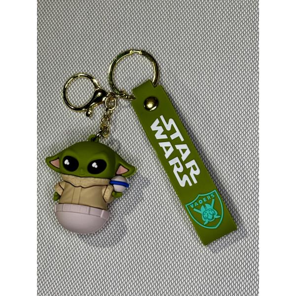 LLAVERO GOMA STAR WARS YODA #02