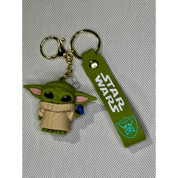 LLAVERO GOMA STAR WARS YODA #04