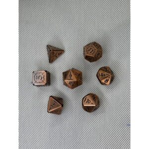 SET DE DADOS ESPECIALES METALICOS ROL #11