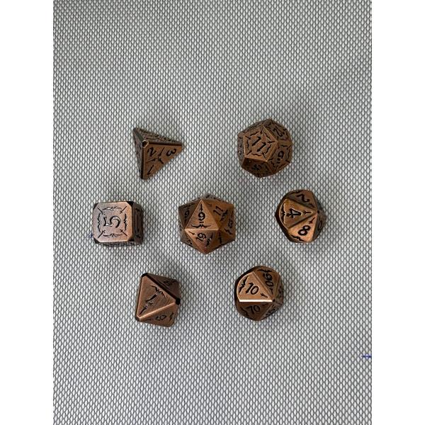 SET DE DADOS ESPECIALES METALICOS ROL #11