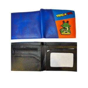 BILLETERA DRAGON BALL Z AZUL CON GOKU Y SHENLONG