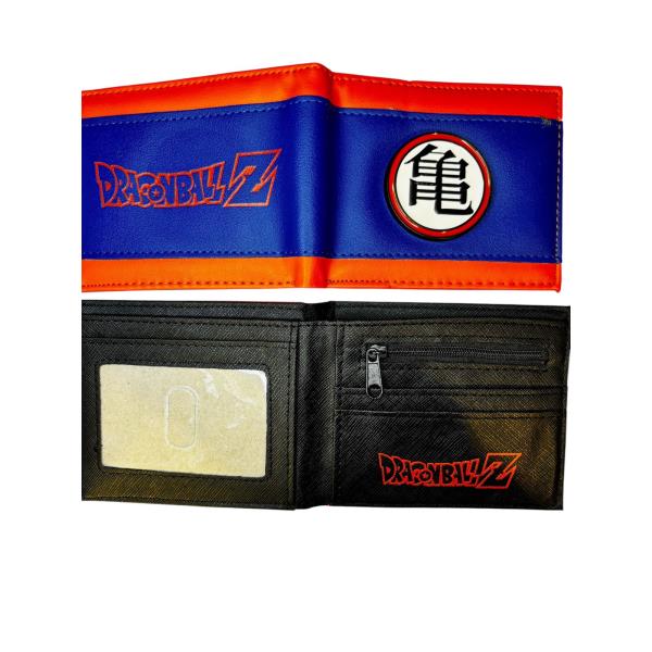 BILLETERA DRAGON BALL Z SÍMBOLO KAME AZUL