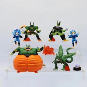 GASHAPONES DRAGON BALL CELL 7PCS SIZE 5-10 CM