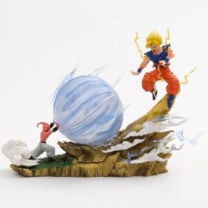 FIGURA DRAGON BALL GOKU Y MAJIN BOO SIZE 20 CM PVC TOY CON CAJA