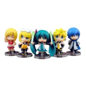 GASHAPONES HATSUNE MIKU 5PCS SIZE 5 CM