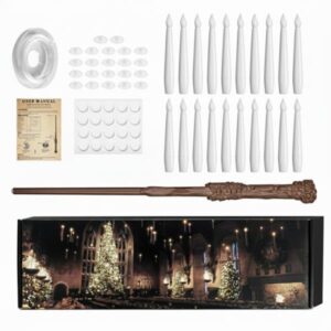 VELAS FLOTANTES HARRY POTTER - 20 VELAS CON VARITA