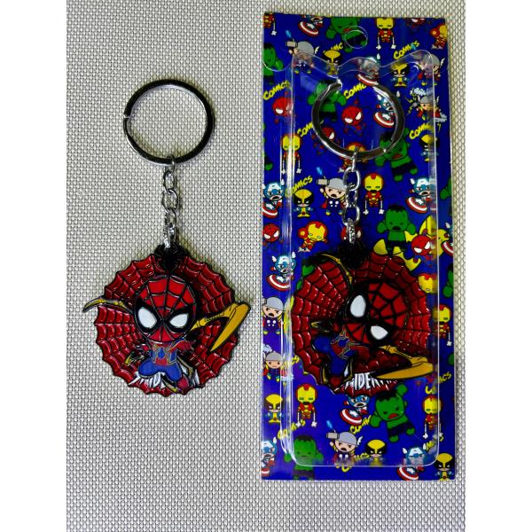 LLAVERO METAL GIRATORIO SPIDERMAN #03
