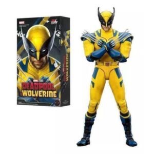 FIGURA WOLVERINE Zd TOYS ESCALA 1:9 SIZE 19 CM CON CAJA