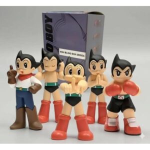 GASHAPONES ASTRO BOY 5PCS PVC SIZE 5CM  CON CAJA