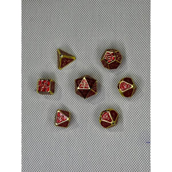 SET DE DADOS ESPECIALES METALICOS ROL #15