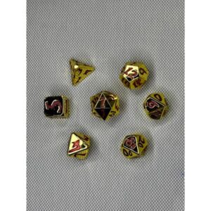 SET DE DADOS ESPECIALES METALICOS ROL #18