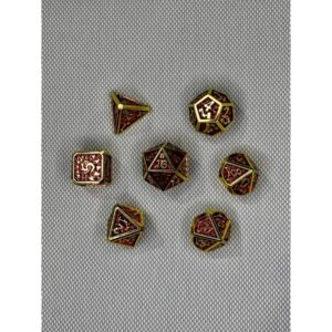 SET DE DADOS ESPECIALES METALICOS ROL #29