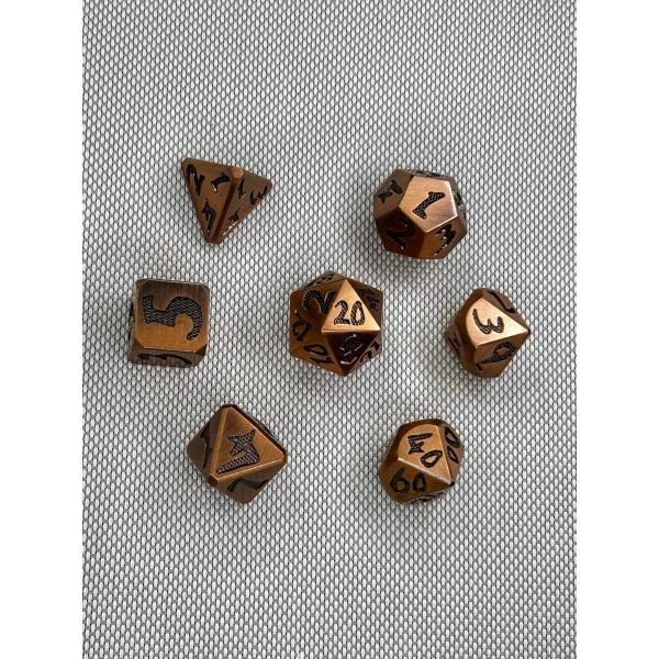 SET DE DADOS ESPECIALES METALICOS ROL #84