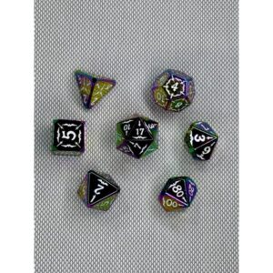 SET DE DADOS ESPECIALES METALICOS ROL #90