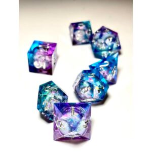 SET 7 DADOS ROL DE RESINA CON NUCLEO LIQUIDO #03