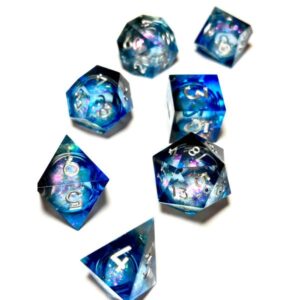 SET 7 DADOS ROL DE RESINA CON NUCLEO LIQUIDO #05