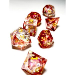 SET 7 DADOS ROL DE RESINA CON NUCLEO LIQUIDO #06