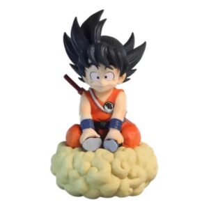 FIGURA DRAGON BALL GOKU NIÑO EN NUBE PVC SIZE 16 CM CON CAJA