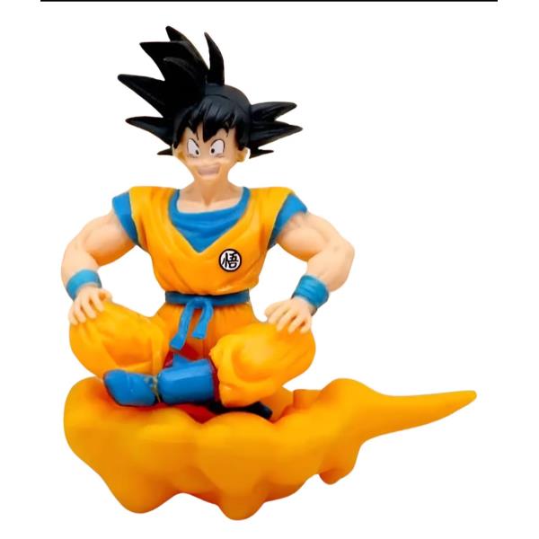 FIGURA DRAGON BALL GOKU NUBE VOLADORA SIZE 14CM