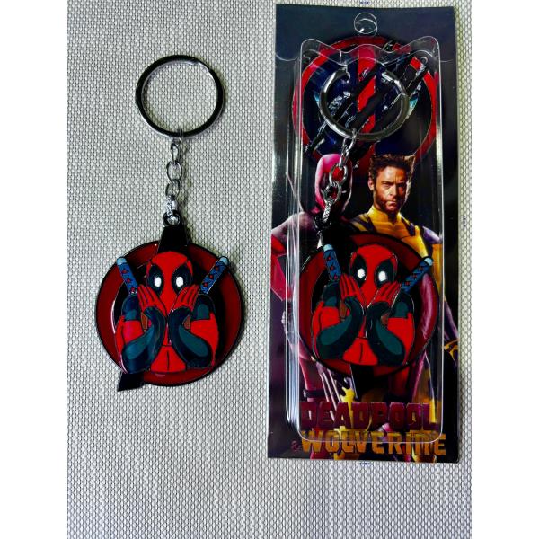 LLAVERO METAL GIRATORIO DEADPOOL #04